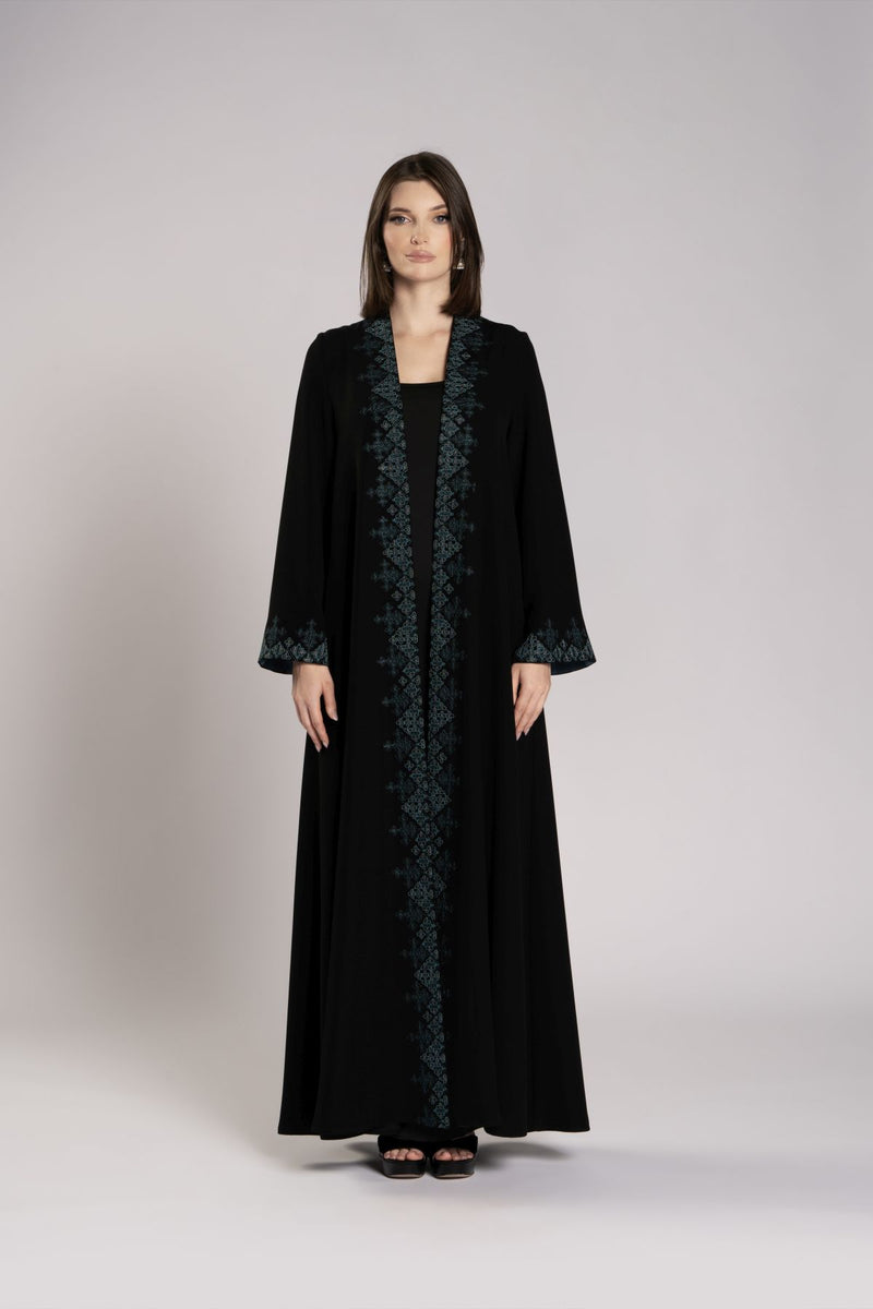 RMD2507 Azure Majesty Abaya