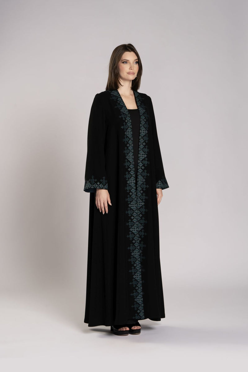 RMD2507 Azure Majesty Abaya