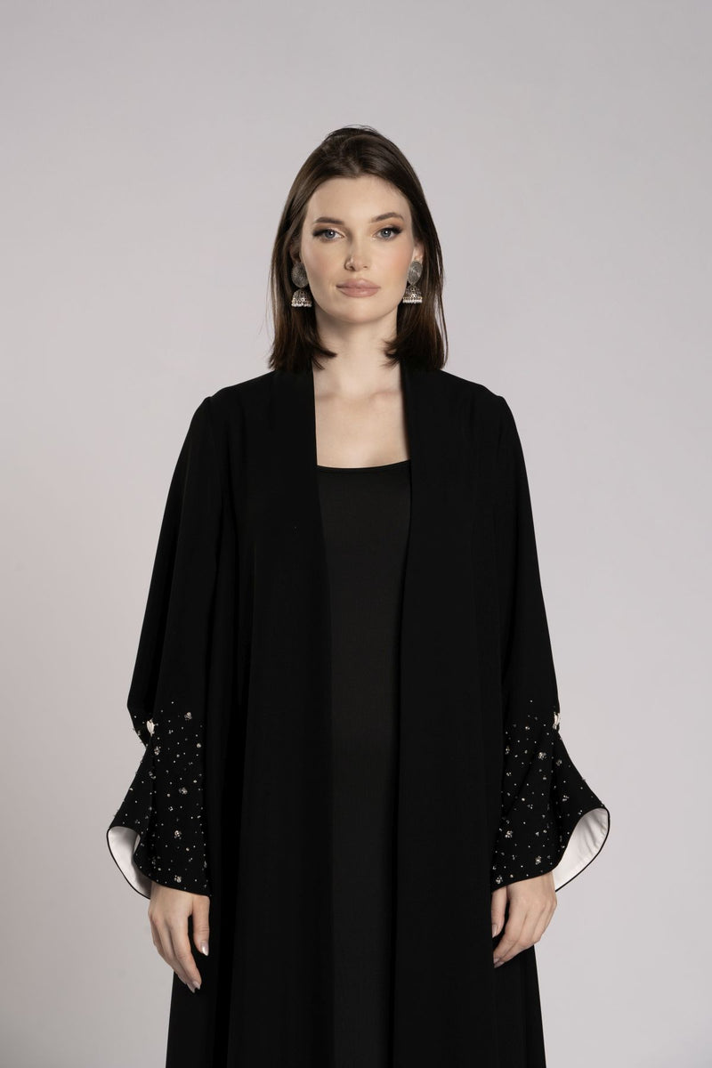 RMD2501 Celestial Grace Flare Suit Abaya