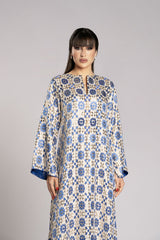 RMDJL2502-BLUE Midnight Blossom Jalabiya, limited