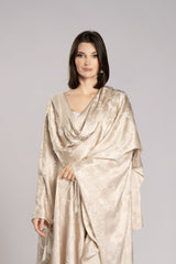 RMDHC2505-BEIGE Ethereal Charm Hooded Limited Abaya