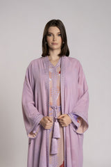 RMDCB2502 Ethereal Layers Kimono Abaya with Inner Dress