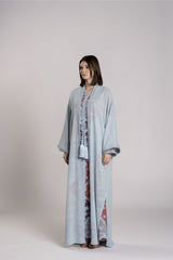 RMDCB2503 Ethereal Layers Kimono Abaya with Inner Dress