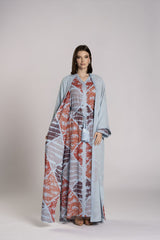 RMDCB2503 Ethereal Layers Kimono Abaya with Inner Dress