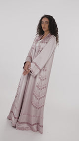 MCX2328 Ethereal Silk Blossom Abaya