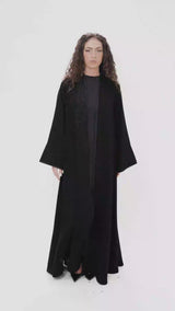 ED2315 Artisanal Touch Silk Abaya