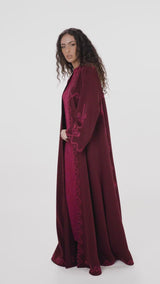 MCX2313 Masterpiece Beyond Fashion Celestial Flare Crepe Abaya