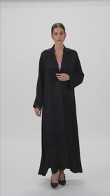 ED2307 Paisley Motif Adorned Abaya