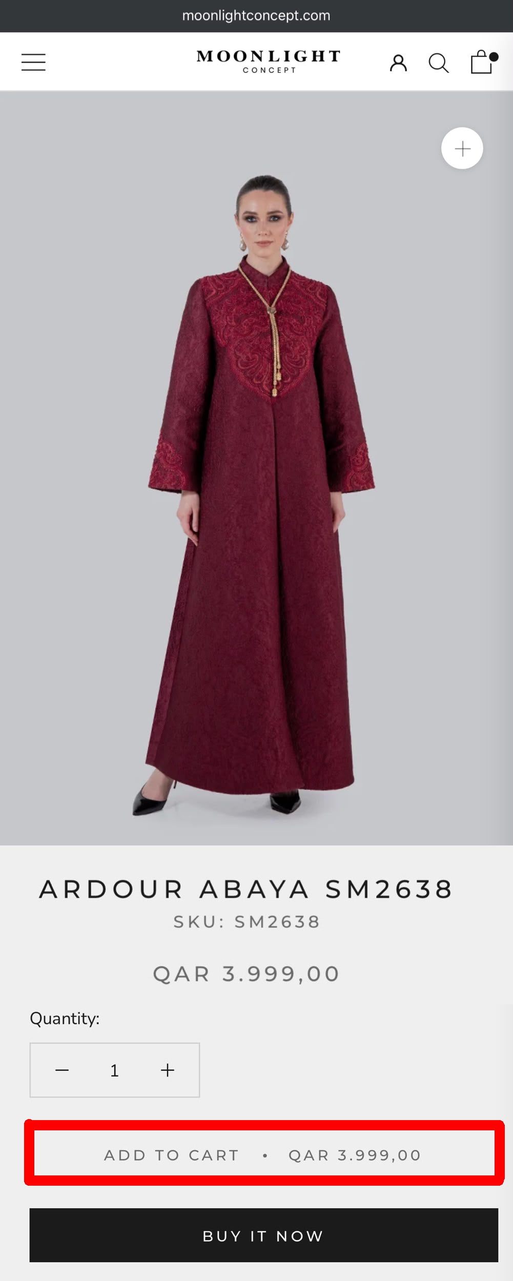 ADD YOUR ITEM TO CART