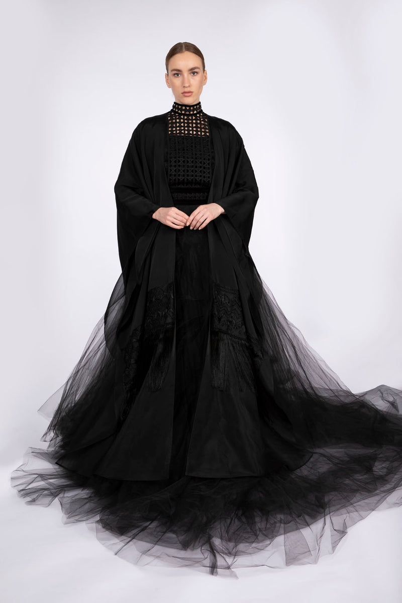 RMDHC2303 Elegant, Superior Craftsmanship Haute Couture Abaya