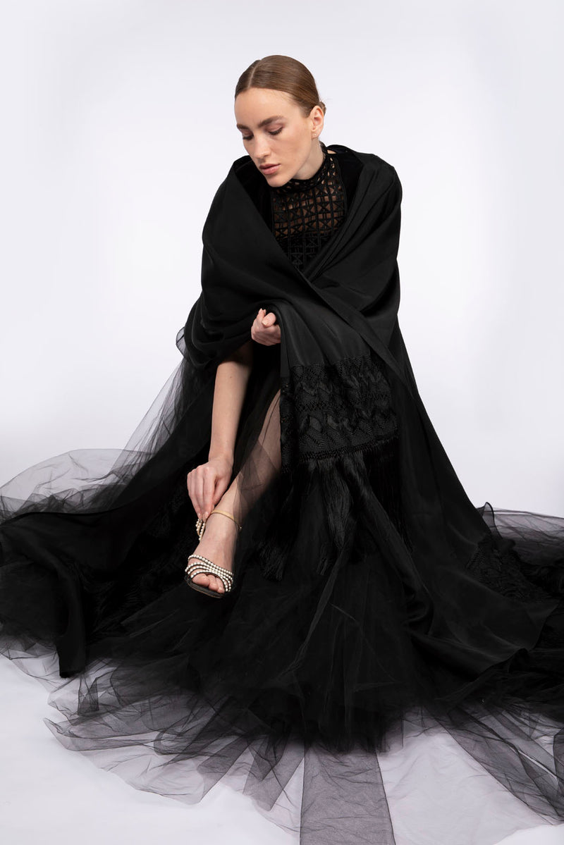 RMDHC2303 Elegant, Superior Craftsmanship Haute Couture Abaya